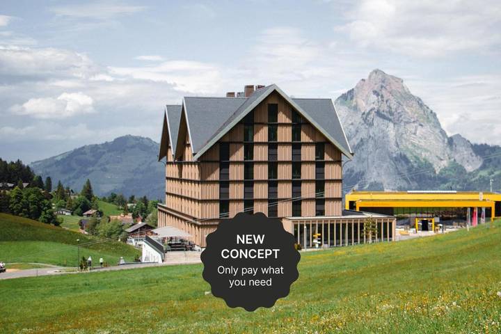 Hotel für 2 Personen, mit Terrasse und Sauna sowie Ausblick in Morschach