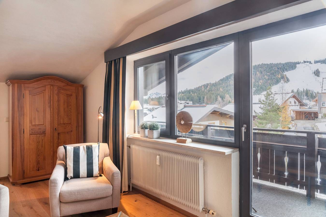 Appartement entier, Appartement de vacances "Haus Excelsior Top 37b" avec vue sur les montagnes, balcon et Wi-Fi. in Seefeld in Tirol, District d'Innsbruck-Land