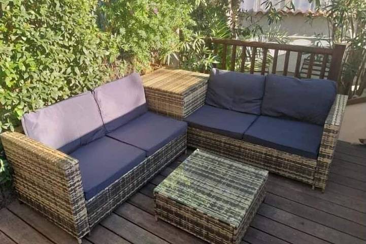 Chalet für 4 Personen, mit Balkon und Garten, mit Haustier in Roses