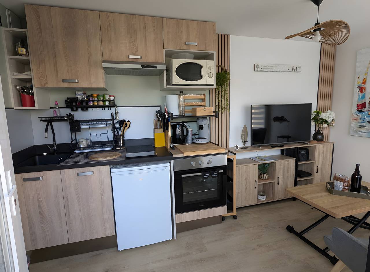 Ganze Wohnung, "la camareizh" – kleines Apartment 50 m vom Strand und Restaurants entfernt in Camaret-sur-Mer, Châteaulin und Umgebung