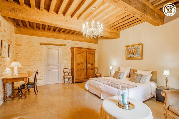 Gîte für 8 Personen, mit Pool und Terrasse sowie Garten in Burgund - 3