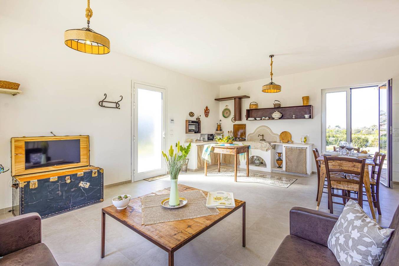 Villa für 4 Personen mit Garten in Ispica, Ragusa Provinz