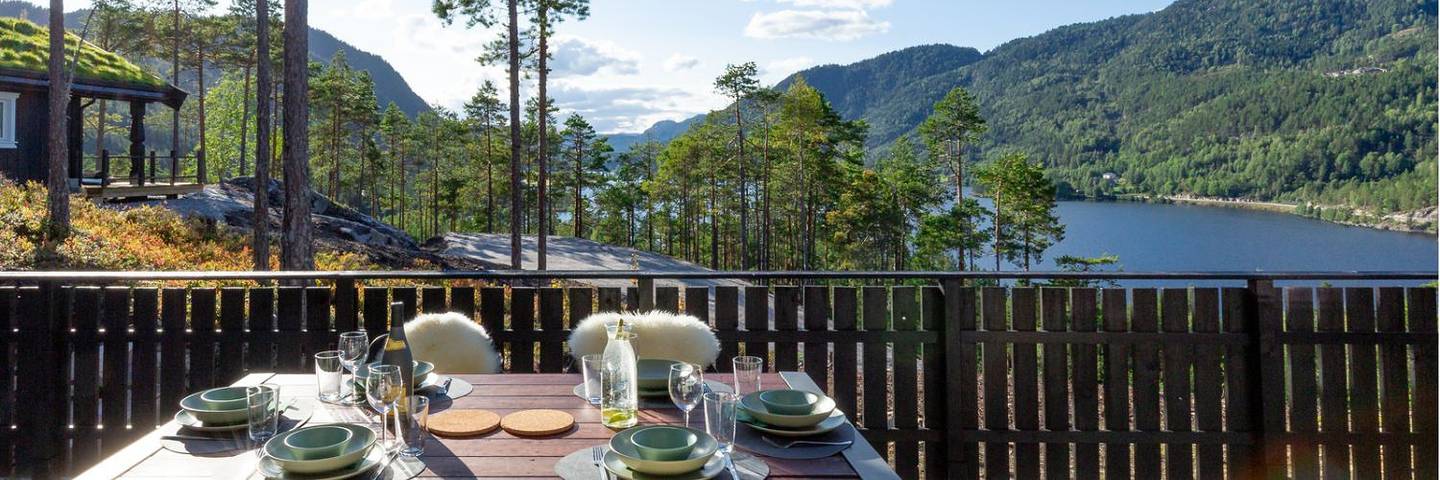 Ferienhaus für 6 Personen, mit Terrasse und Garten in Telemark - 2