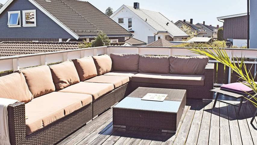 Ferienwohnung für 6 Personen, mit Terrasse, mit Haustier in Fredrikstad