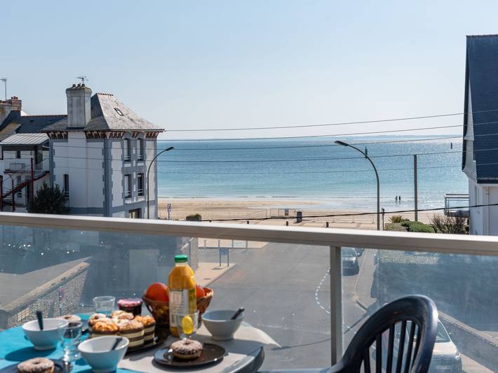 Ferienwohnung für 3 Personen, mit Balkon in Quiberon