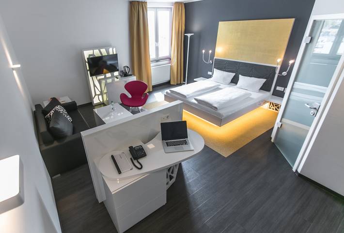 Hotel für 2 Personen, mit Terrasse und Sauna in Sinsheim - 4