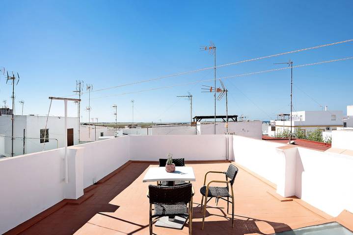 Ferienhaus 'Casa De Romero - Solo Familias' mit privater Terrasse und WLAN in Conil de la Frontera, Costa de la Luz