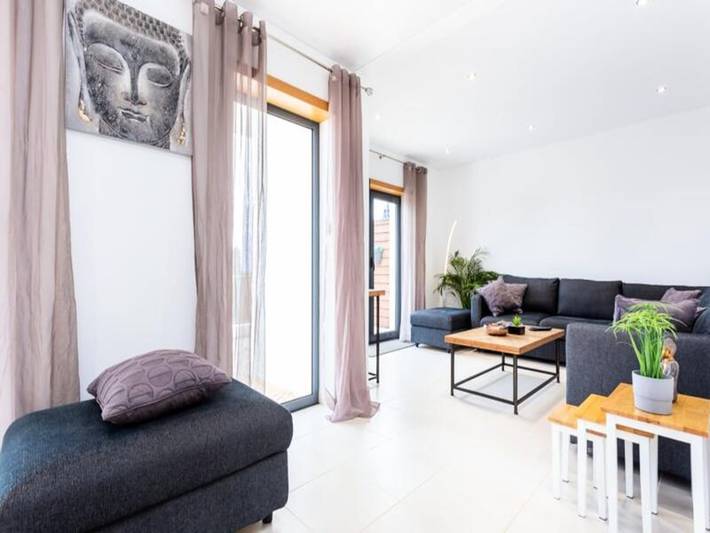 Casa de férias para 8 pessoas, com terraço em Vila do Bispo