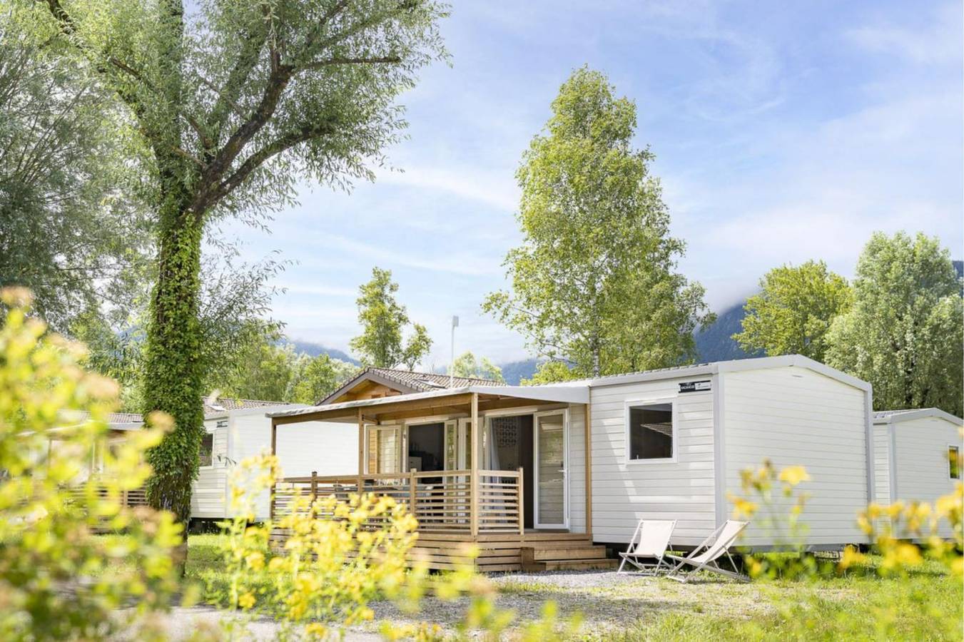 Glamping voor 6 Personen in Doussard, Annecy en omgeving