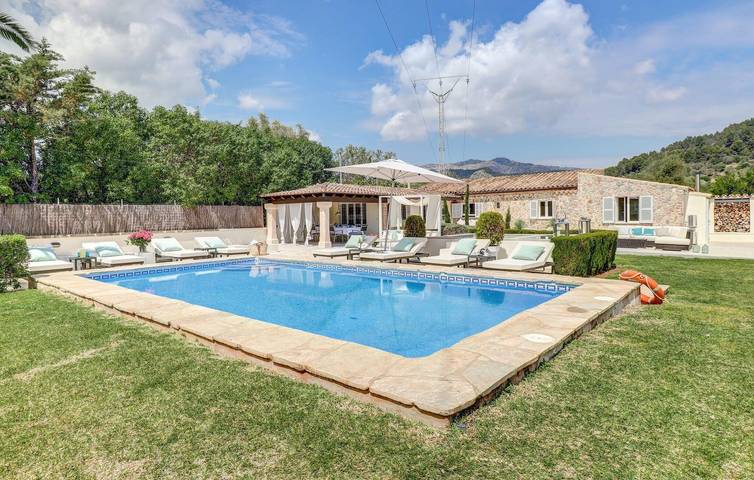 Finca mit Whirlpool für 8 Personen, mit Pool und Terrasse in Pollença - 2