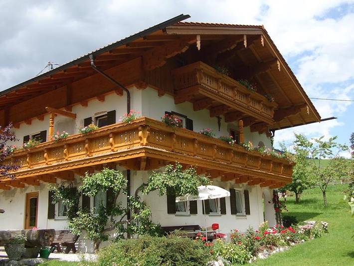 Bauernhaus für 3 Personen, mit Balkon und Garten im Berchtesgadener Land