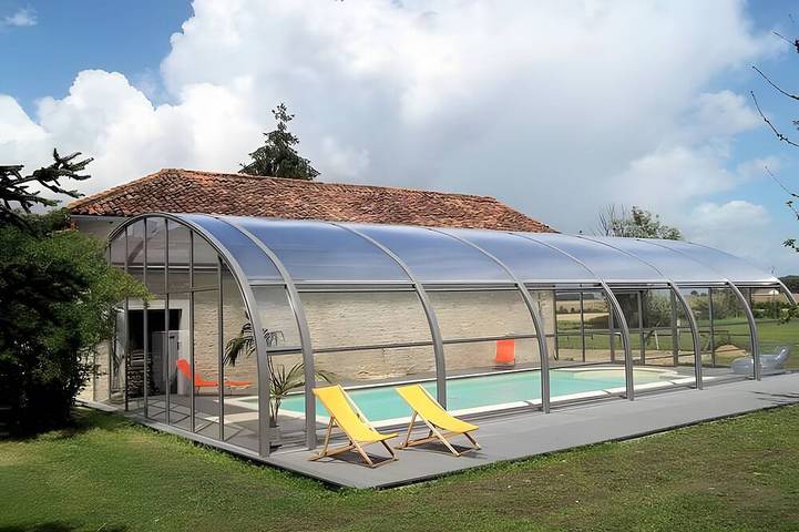 Maison de vacances pour 6 personnes, avec jardin et piscine à Chauvigny