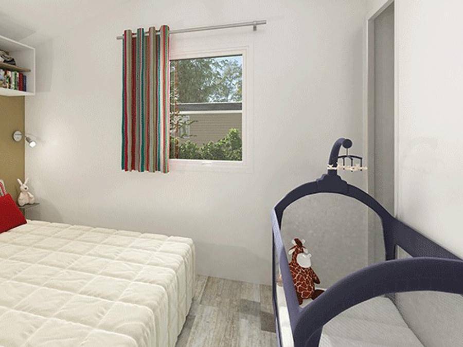 Tours Opérateurs sur Camping Acapulco - Stacaravan 4 personen - Comfort 2 slaapkamers in Saint-Jean-de-Monts, Vendée