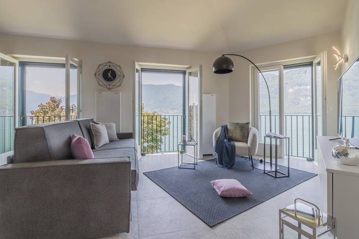 Gîte pour 6 personnes, avec jardin et vue sur le lac à Lierna - 3