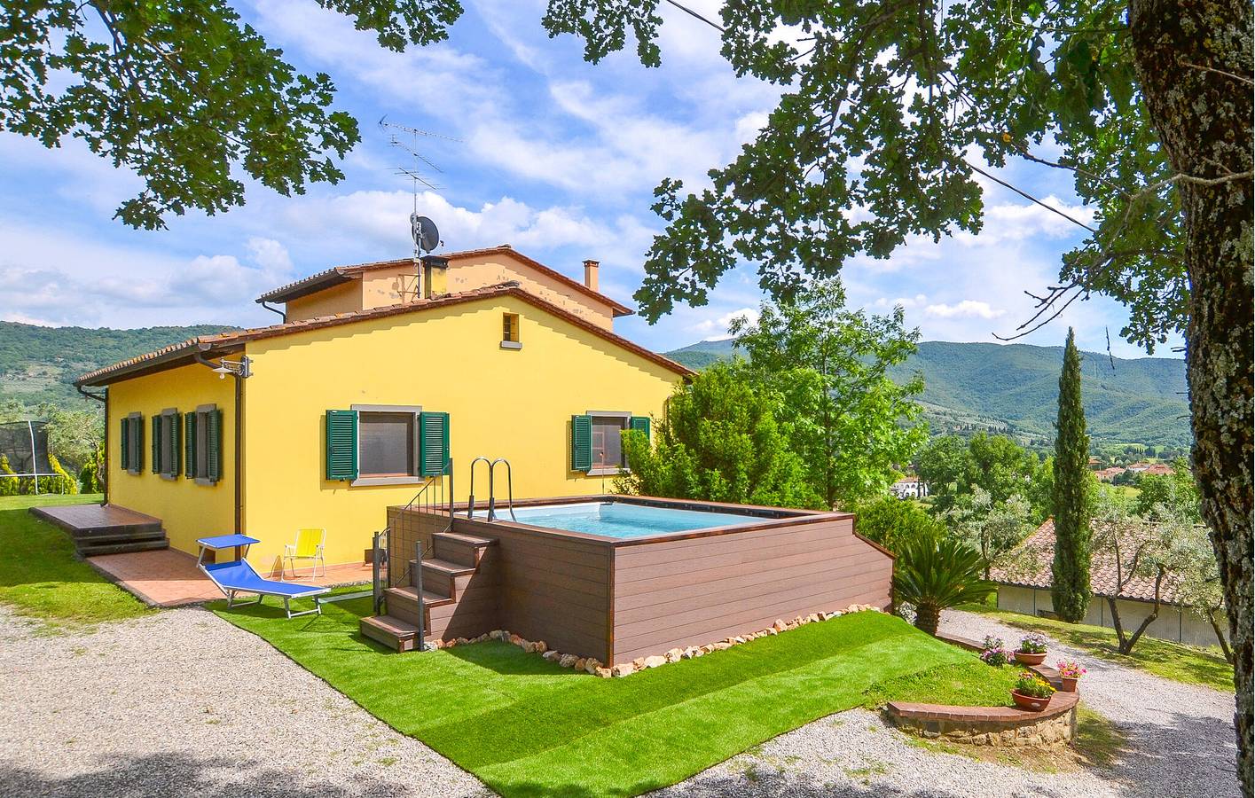 Polvano Retreat mit Pool und Garten - 2km zum Stadtzentrum in Castiglion Fiorentino, Arezzo Provinz