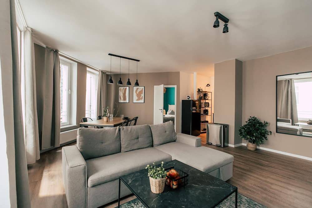 Apartamento entero, Calm 2-zimmer-appartement mit Wohnküche - Luga Homes - Zoo in Leipzig Mitte, Leipzig