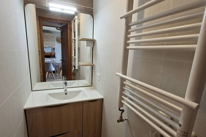 Ganze Wohnung, Ski in/ski out 2 bedroom apartment Arcs 1800 with swimming pool in Arc 1800, Bourg-Saint-Maurice
