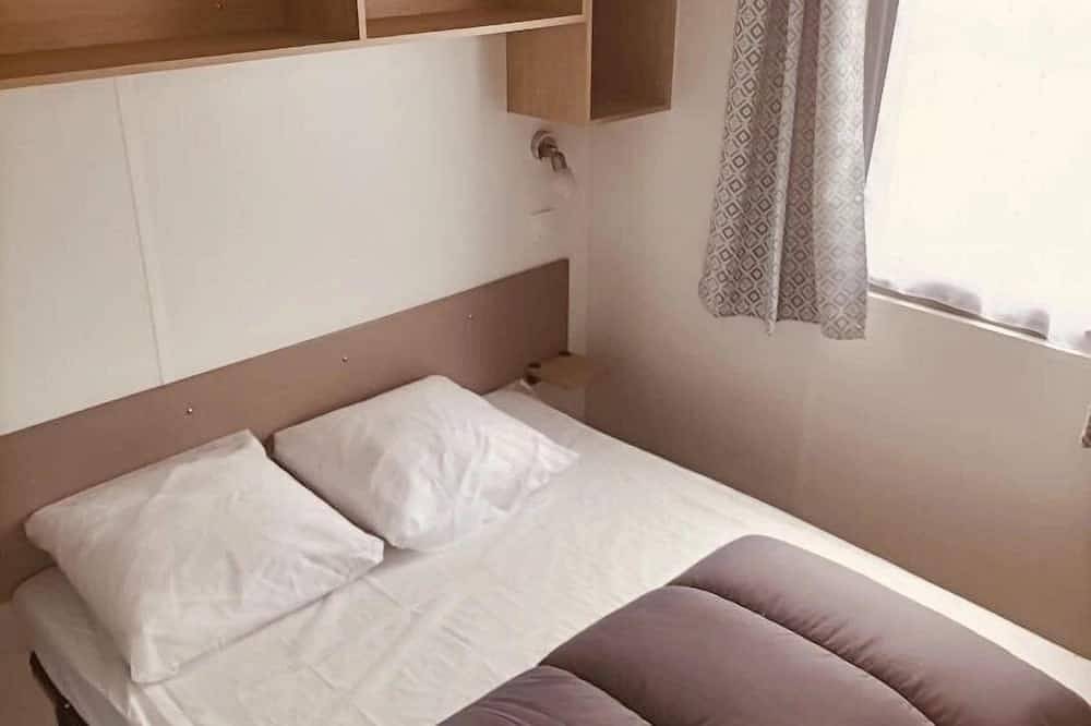 Zecamping 3 étoiles toboggans mobil-home Tv Bbq 32m2 4 pers in Quinéville, Cherbourg en omgeving