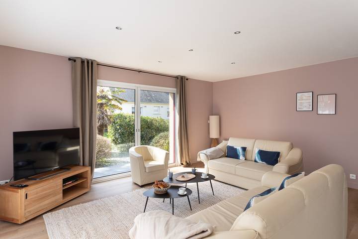 Maison de vacances pour 10 personnes, avec jardin et terrasse à Cancale