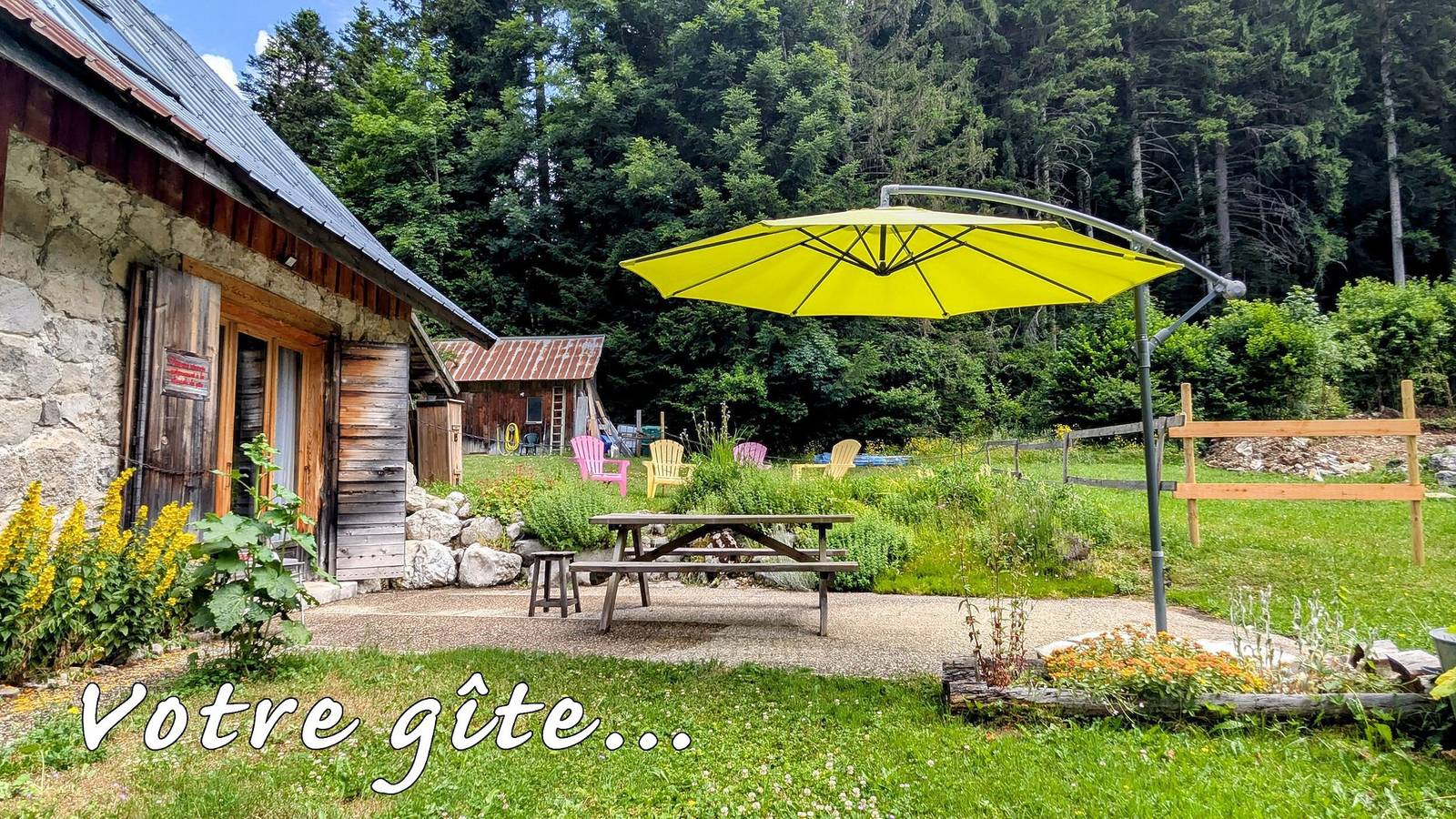 Gîte in einem typischen Chalet im Herzen der Chartreuse-Berge in Saint-Pierre-d'Entremont, Isère