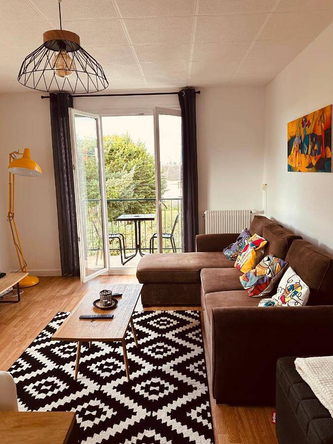 Appartement de vacances pour 5 personnes, avec balcon