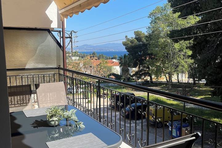 Ferienwohnung für 5 Personen, mit Garten und Balkon