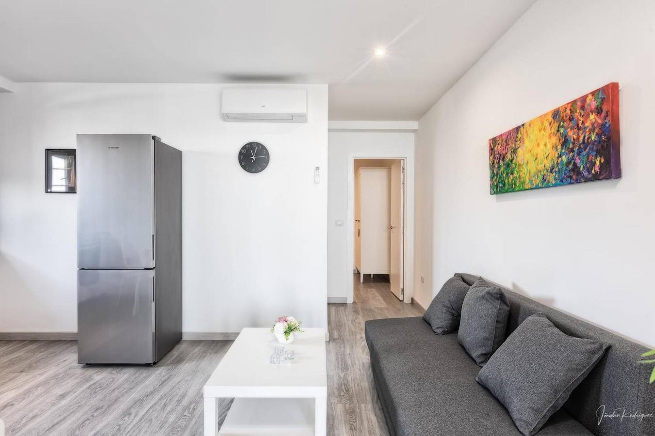 Ganze Wohnung, Apartment 'Cerca Nueva B1' mit Meerblick, Wlan und Klimaanlage in El Paso, La Palma Süd