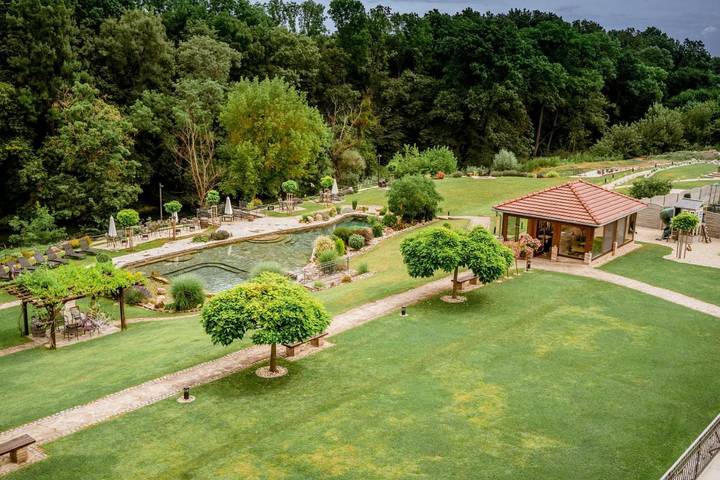 Gästehaus für 3 Personen, mit Sauna und Garten sowie Pool und Kinderpool - 1