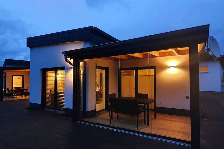 Ferienhaus für 3 Personen, mit Terrasse und Sauna an der Burg Eltz