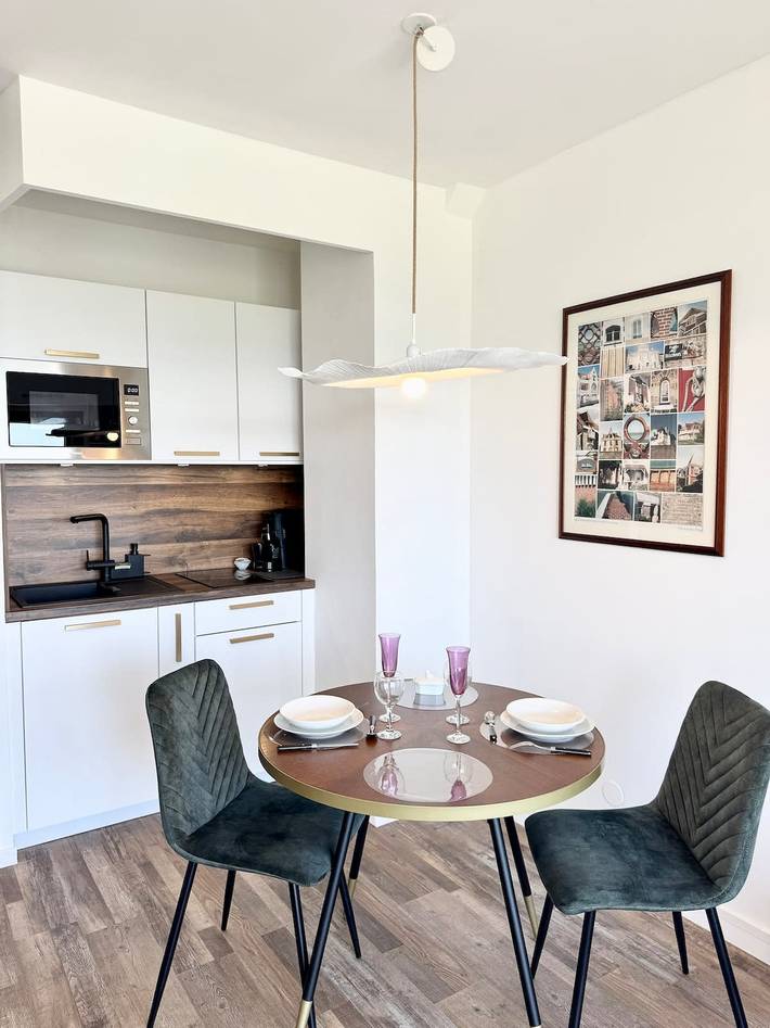 Ganzes Studio, Studio für 2 Personen mit Balkon in Larmor-Plage, Côte des Mégalithes