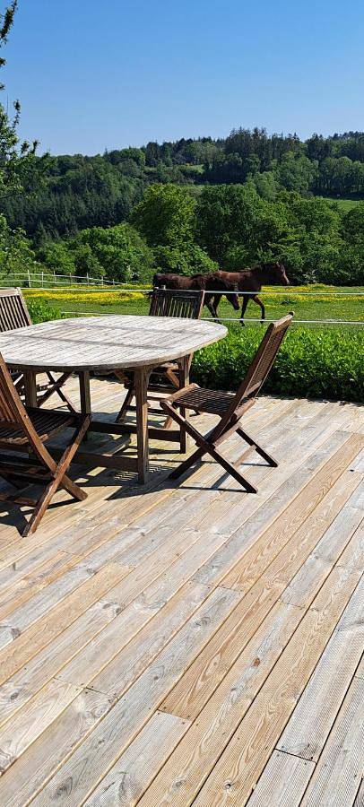 Location de vacances pour 4 personnes, avec vue et jardin à Briec - 4