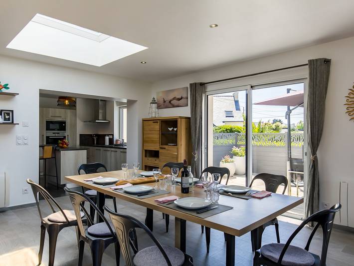 Location de vacances pour 6 personnes, avec jardin et terrasse, animaux acceptés à Santec - 3