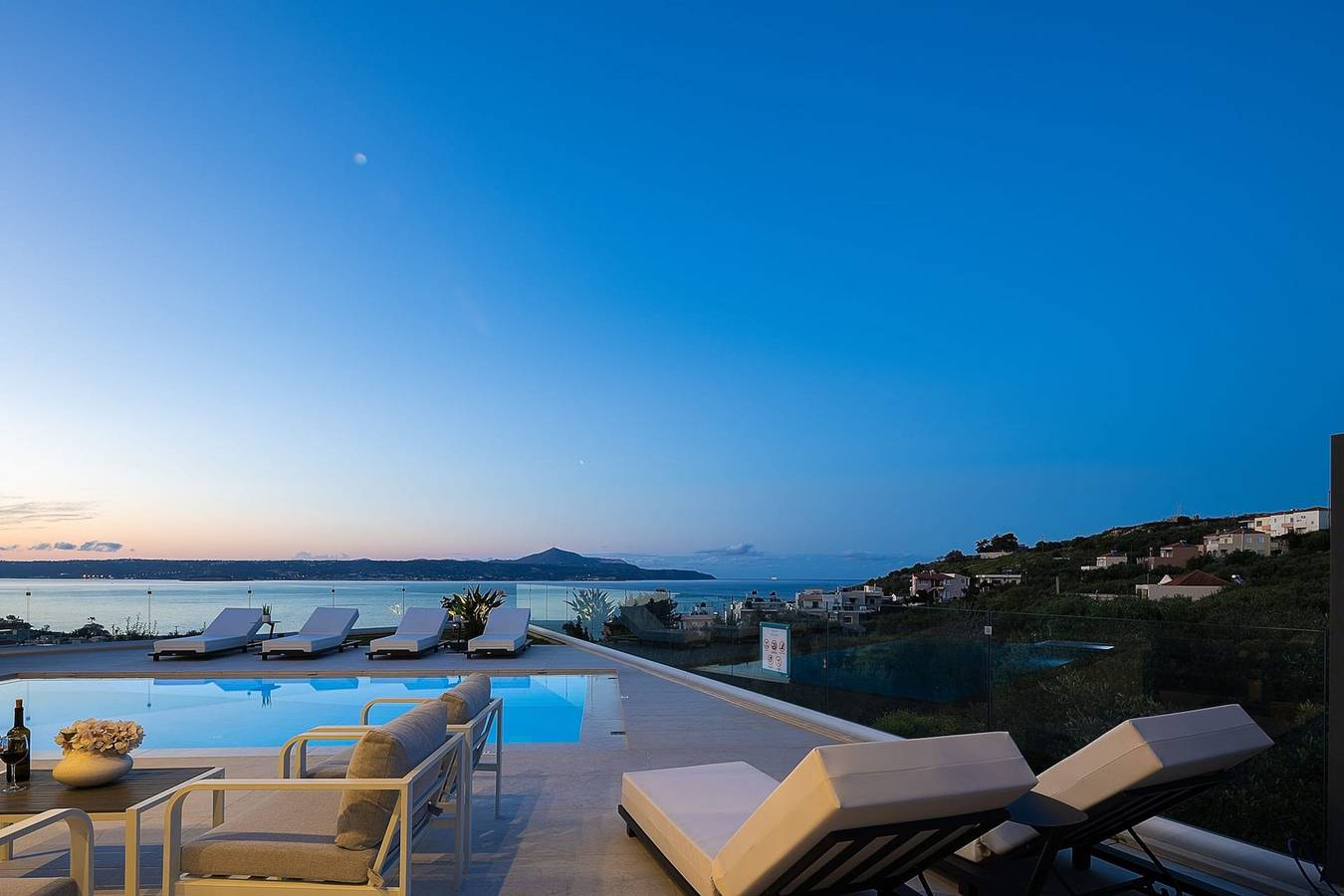 Kalyves Royal Villa | Free*heated pool,gym&seaview in Kalyves, Chania und Umgebung