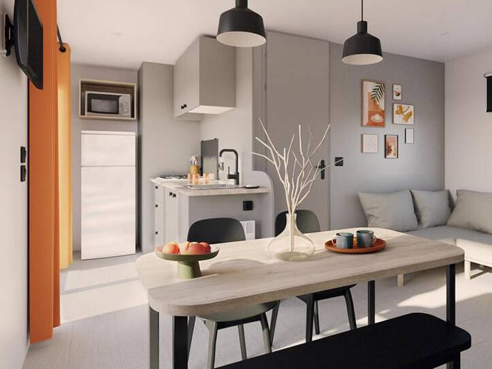 Mobil home pour 6 personnes, avec bassin pour enfant à Callas - 3