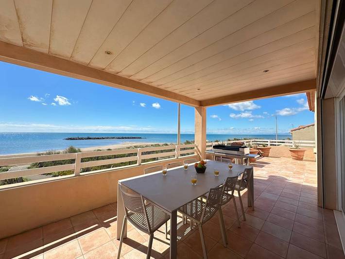 Villa pour 12 personnes, avec terrasse à Valras-Plage