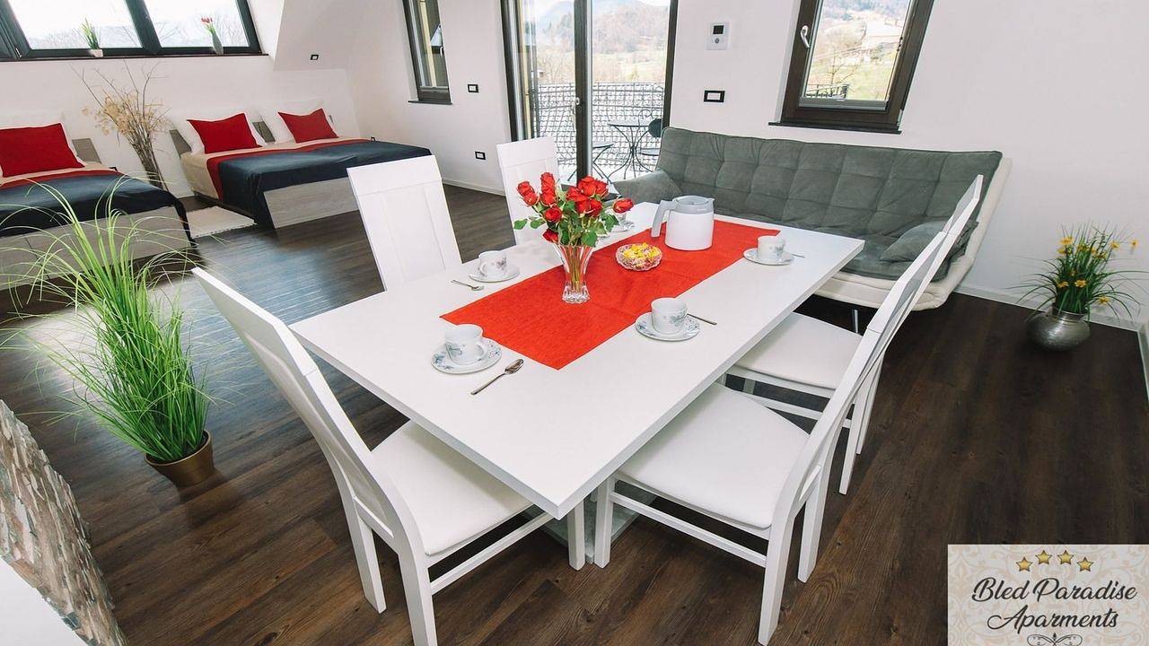 Entire holiday apartment, Ferienwohnung für 8 Personen (100 m²) in Bled, Triglav National Park