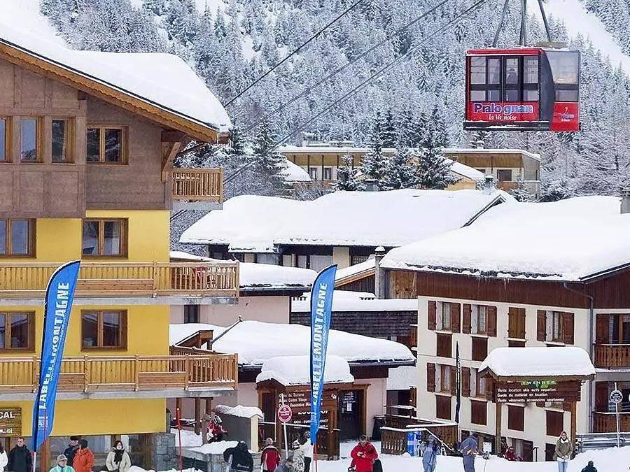 Madame Vacances - Les Jardins de la Vanoise - Wohnung 6 personen - 2-Zimmer-Wohnung + Kabinenecke 6 Personen in Pralognan-la-Vanoise, Vanoise-Massiv