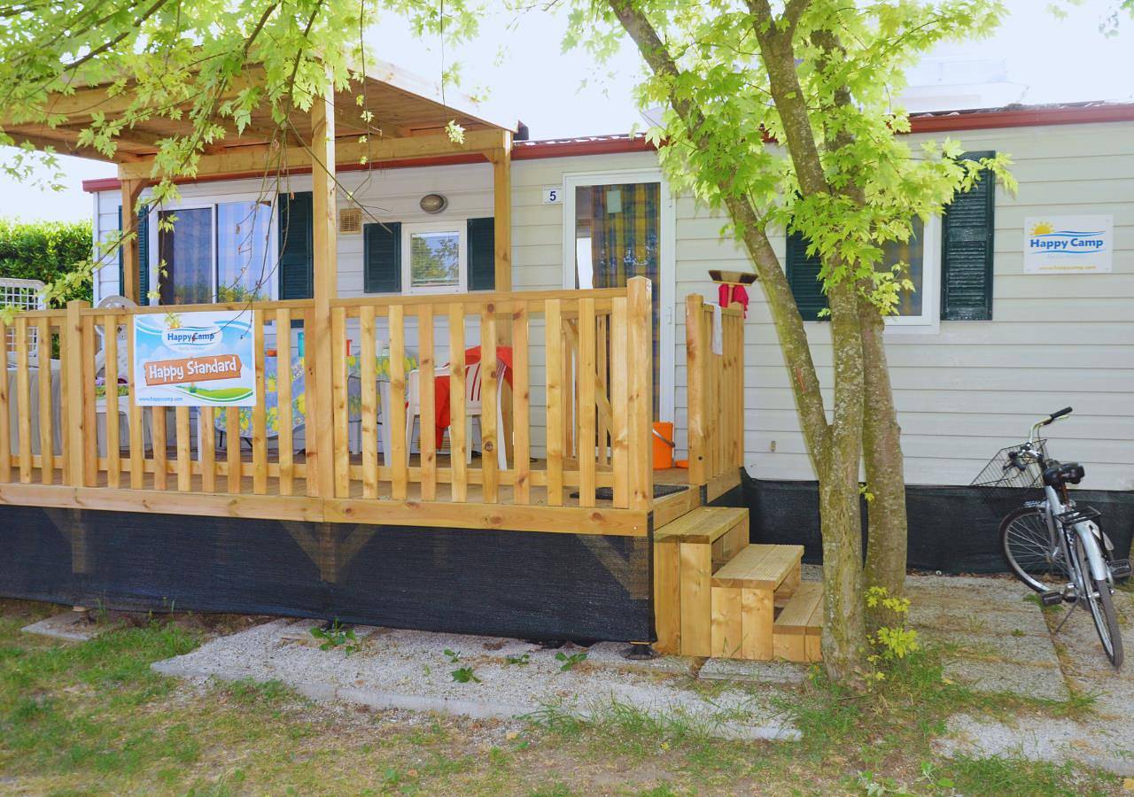 Camping Villaggio Lamaforca Mobilehome Happy Easy für 6 Personen in Torre Santa Sabina, Salento