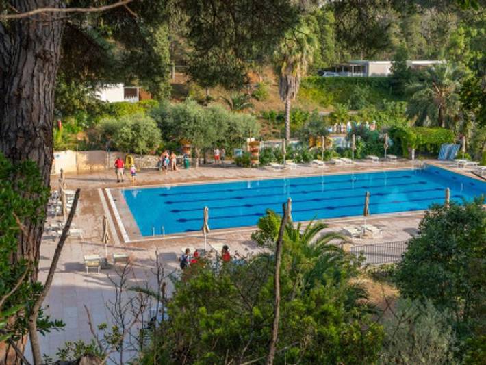 Camping Rosselba le Palme  - Bungalow in tela 5 persone - Bungalow in tela | 2 Camere da letto | 5 Persone | Senza bagno in Magazzini, Portoferraio
