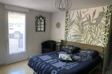 Chambre d’hôte pour 3 personnes, avec jardin et piscine dans Rilhac-Rancon