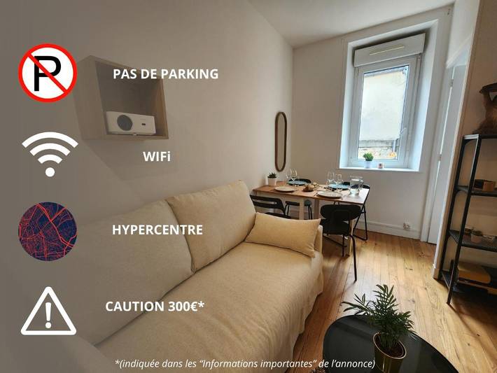 Gîte pour 4 personnes à Caen