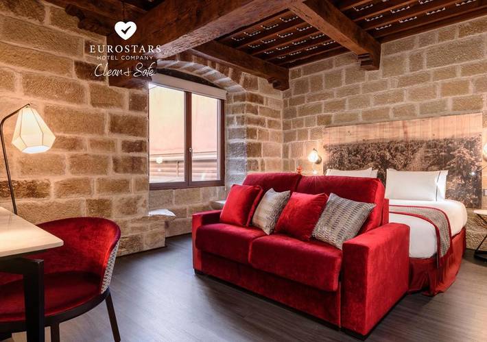 Hôtel pour 4 personnes, avec Jacuzzi et Sauna