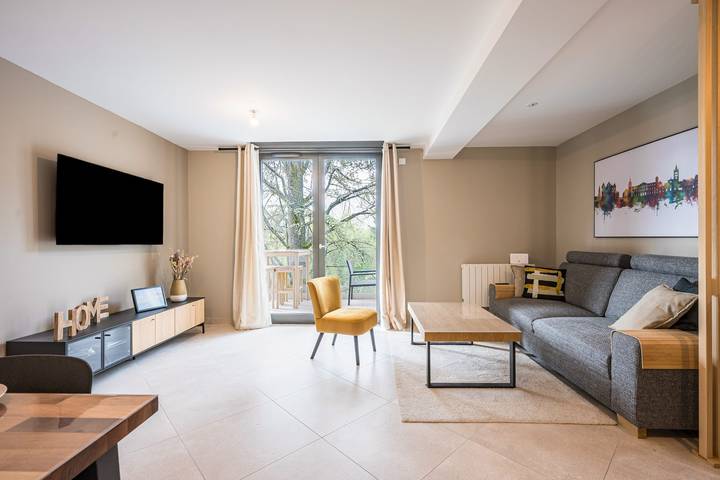 Apartamento de vacaciones para 6 personas, con terraza y vistas al lago - 1