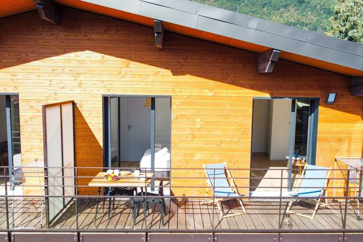 Appartement de vacances pour 2 personnes, avec jardin et balcon, adapté aux familles - 1