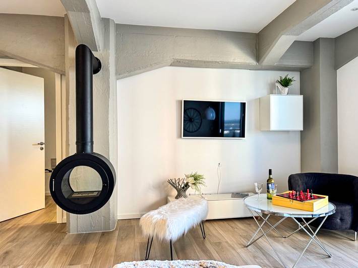 Ferienwohnung mit Meerblick für 3 Personen, mit Balkon und Ausblick