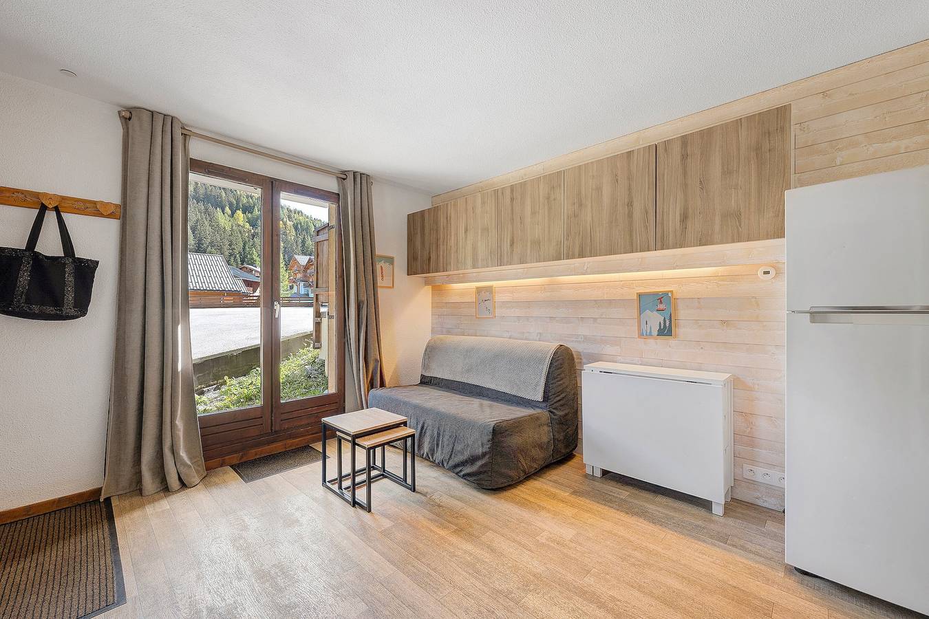 Apartamento entero, Apartamento 'Parenthèse Alpine' con vistas a la montaña y terraza privada in La Plagne, La Plagne-Tarentaise