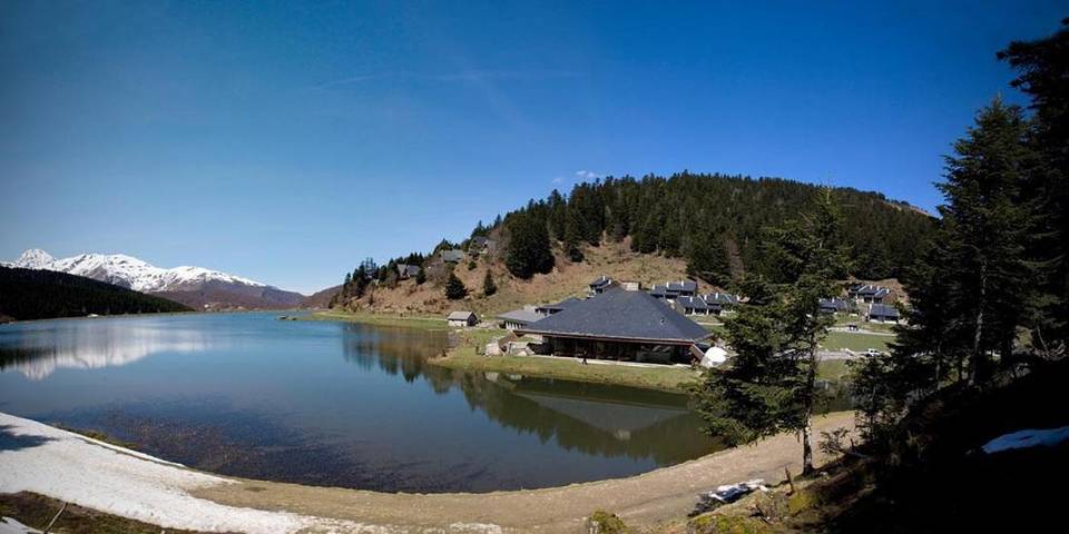 Gîte pour 5 personnes, avec vue ainsi que vue sur le lac et terrasse dans Col d'Aspin - 3