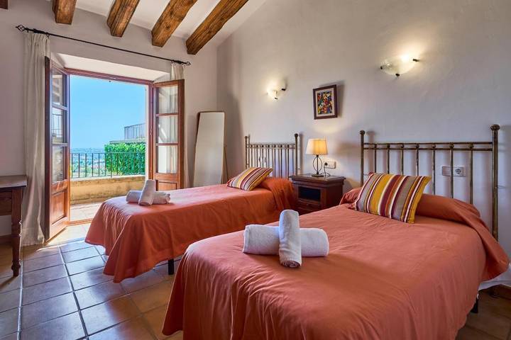 Finca für 8 Personen, mit Terrasse und Garten sowie Pool und Ausblick in S'Alqueria Blanca - 3