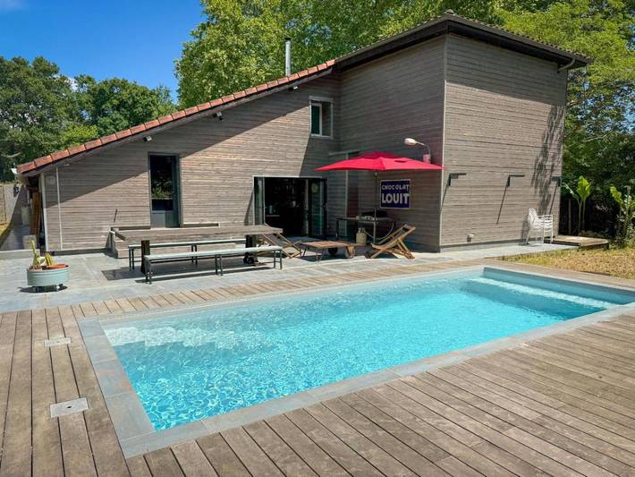 Maison de vacances pour 14 personnes, avec piscine et jardin