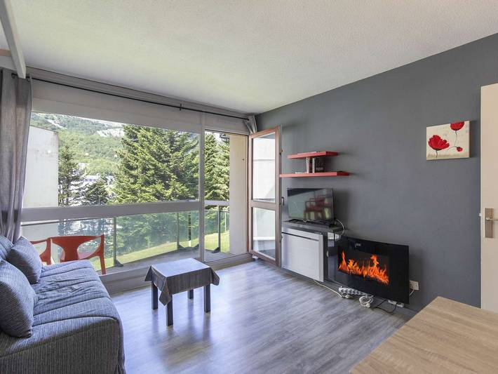 Studio pour 3 personnes, avec Balcon